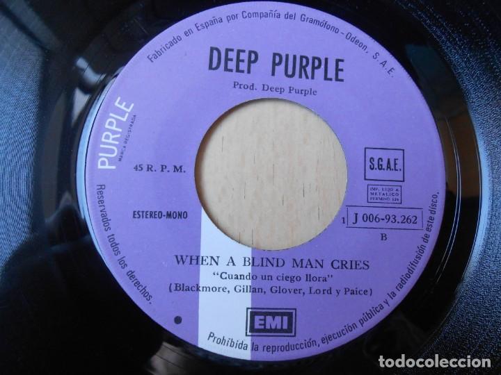 Discos de vinilo: DEEP PURPLE, SG, NEVER BEFORE + 1, A&Ntilde;O 1972 - Foto 4