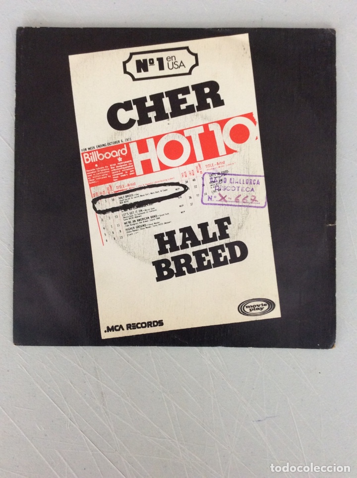 Discos de vinilo: Cher. Half breed (n 1 en USA) - Foto 1