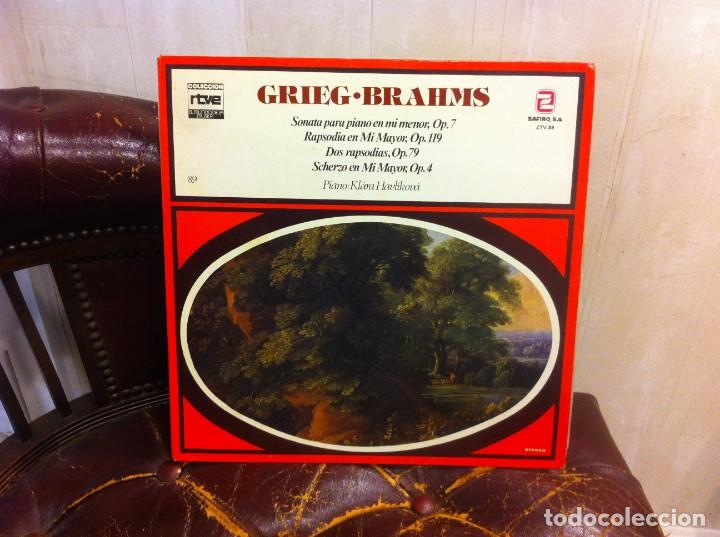 Discos de vinilo: LP. COLECCI&Oacute;N RTVE. N&ordm; 89. GRIEG - BRAHMS. .... - Foto 1