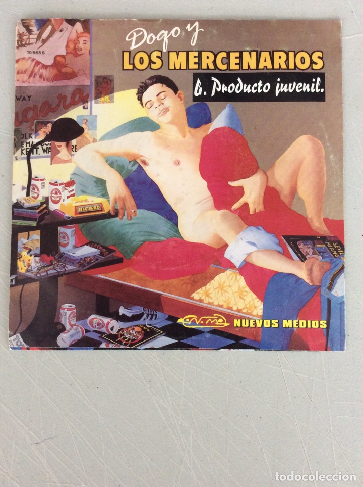Discos de vinilo: Dogo y los mercenarios. Angel. - Foto 2