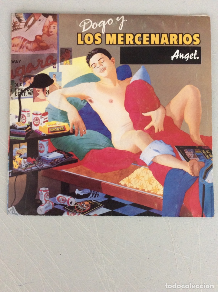 Discos de vinilo: Dogo y los mercenarios. Angel. - Foto 1