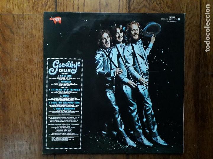 Discos de vinilo: Cream - goodbye - Foto 2