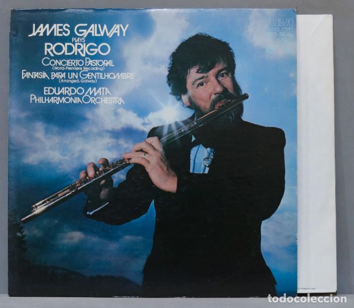 Vinyl records: LP. GALWAY Plays Rodrigo. Concierto Pastoral. Fantasia Para Un Gentilhombre