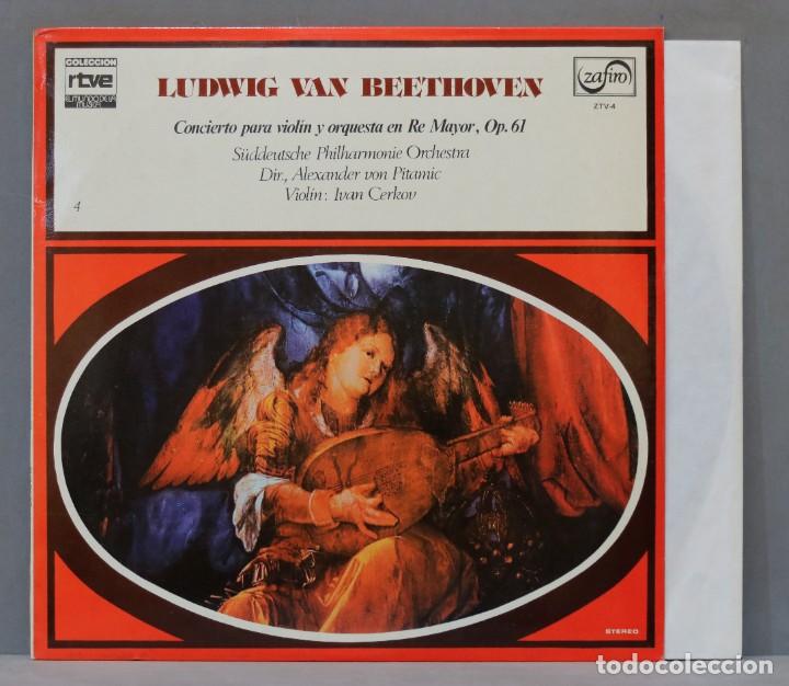 Discos de vinilo: LP. BEETHOVEN. COLECCION RTVE 4 - Foto 1