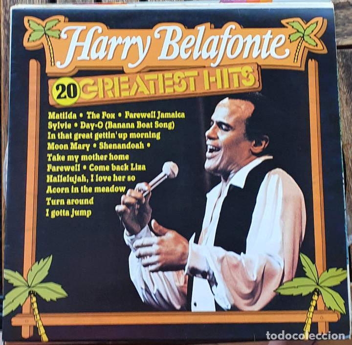Discos de vinilo: Harry Belafonte 20 greatest hits LP Vinilo - Foto 1