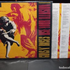 Discos de vinilo: GUNS N' ROSES USE YOUR ILUSION I LP SPAIN 1991 PEPETO TOP