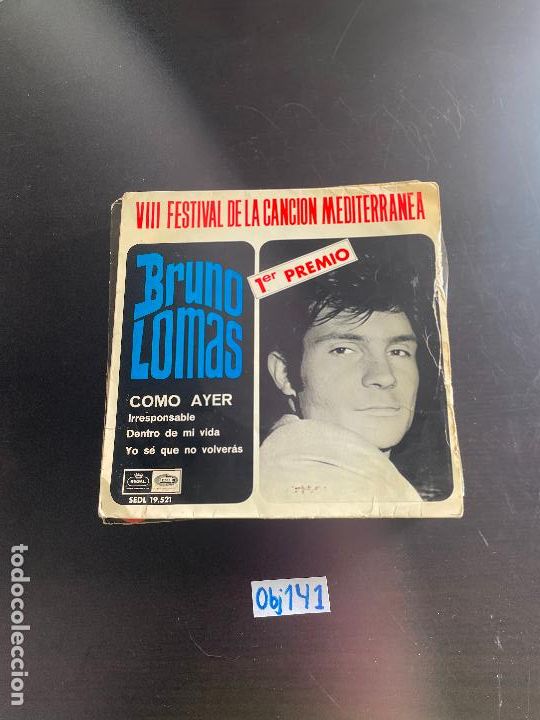 Discos de vinilo: FESTIVAL DE LA CANCI&Oacute;N MEDITERR&Aacute;NEA - Foto 1