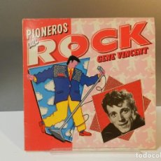 Disques de vinyle: DISCO VINILO LP. GENE VINCENT – PIONEROS DEL ROCK. 33 RPM.. Lote 293149063