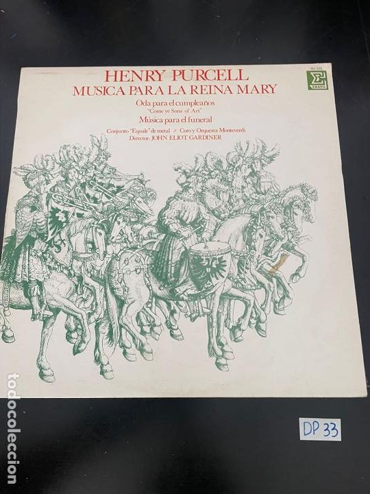 Discos de vinilo: Henry purcell - Foto 1