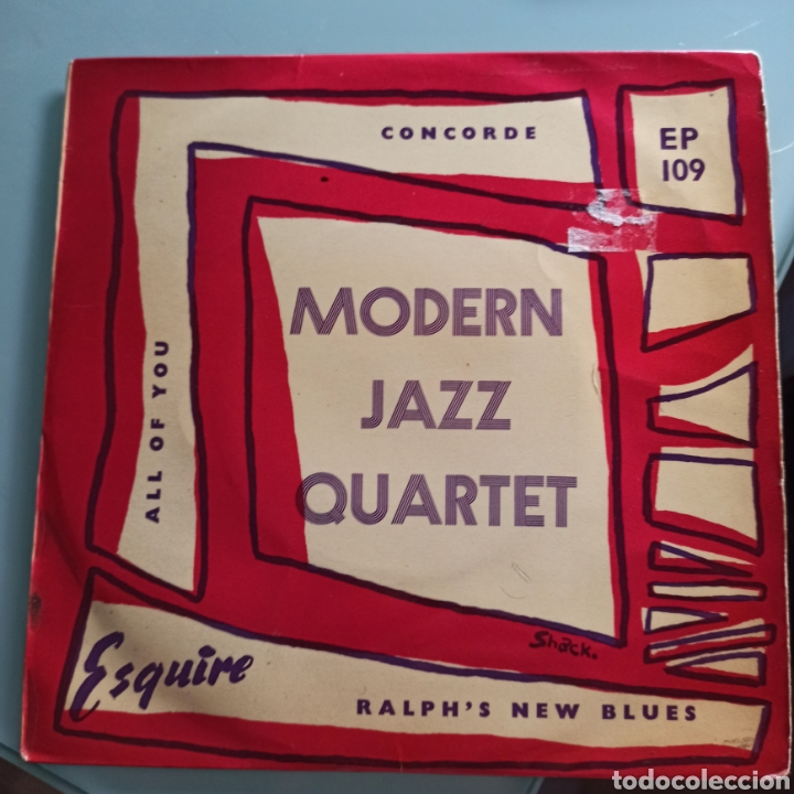 Discos de vinilo: Modern Jazz Quartet - Concorde (Esquire, UK, 1956) - Foto 1