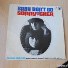 Discos de vinilo: CEASAR AND CLEO - SONNY & CHER -, EP, QUIERES BAILAR + 3, AÑO 1965. Lote 293173963