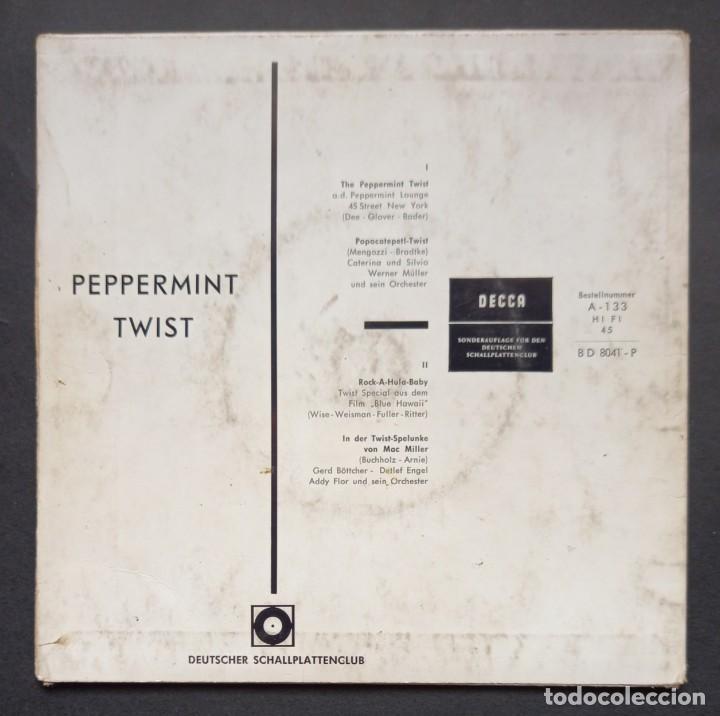 Discos de vinilo: VARIOS - Peppermint Twist - EP ALEMAN - DECCA - Foto 2