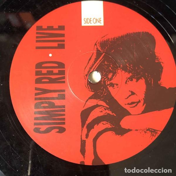 Discos de vinilo: Simply Red Live LP Live 1986 EXC+ - Foto 5