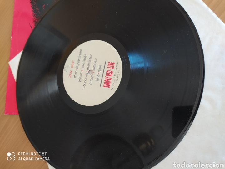 Discos de vinilo: Simply Red Live LP Live 1986 EXC+ - Foto 7