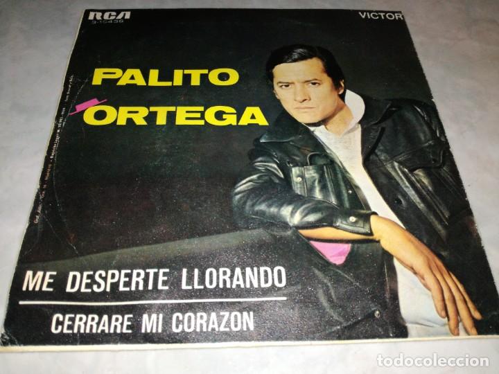 Discos de vinilo: PALITO ORTEGA-ME DESPERTE LLORANDO - Foto 2