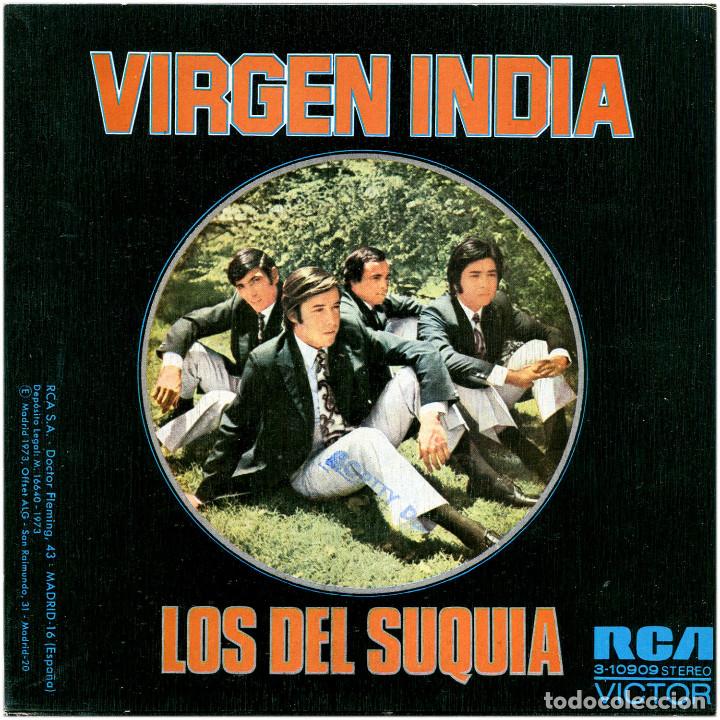 Discos de vinilo: Los Del Suquia ‎- Virgen India - Sg Spain 1973 - RCA Victor 3-10909 - Foto 2 - 293226368