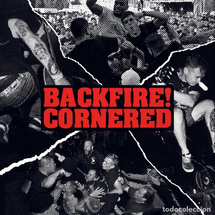 Discos de vinilo: Backfire + Cornered - Split 7 SKINHEAD PUNK OI HARDCORE METAL - Foto 1