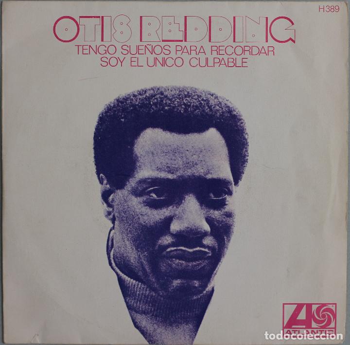 Discos de vinilo: OTIS REDDING//TENGO SUE&Ntilde;OS PARA RECORDAR//SINGLE//1968// ATLANTIC HISPAVOX - Foto 1