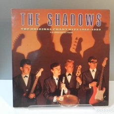 Discos de vinilo: DISCO VINILO LP. THE SHADOWS – THE ORIGINAL CHART HITS 1960-1980. 33 RPM.. Lote 293285713
