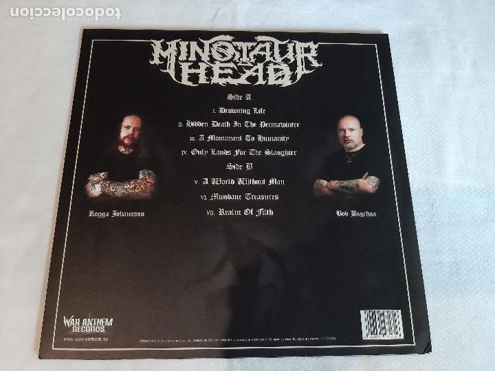 Discos de vinilo: MINOTAUR HEAD -MINOTAUR HEAD- (2016) LP DISCO VINILO - Foto 10