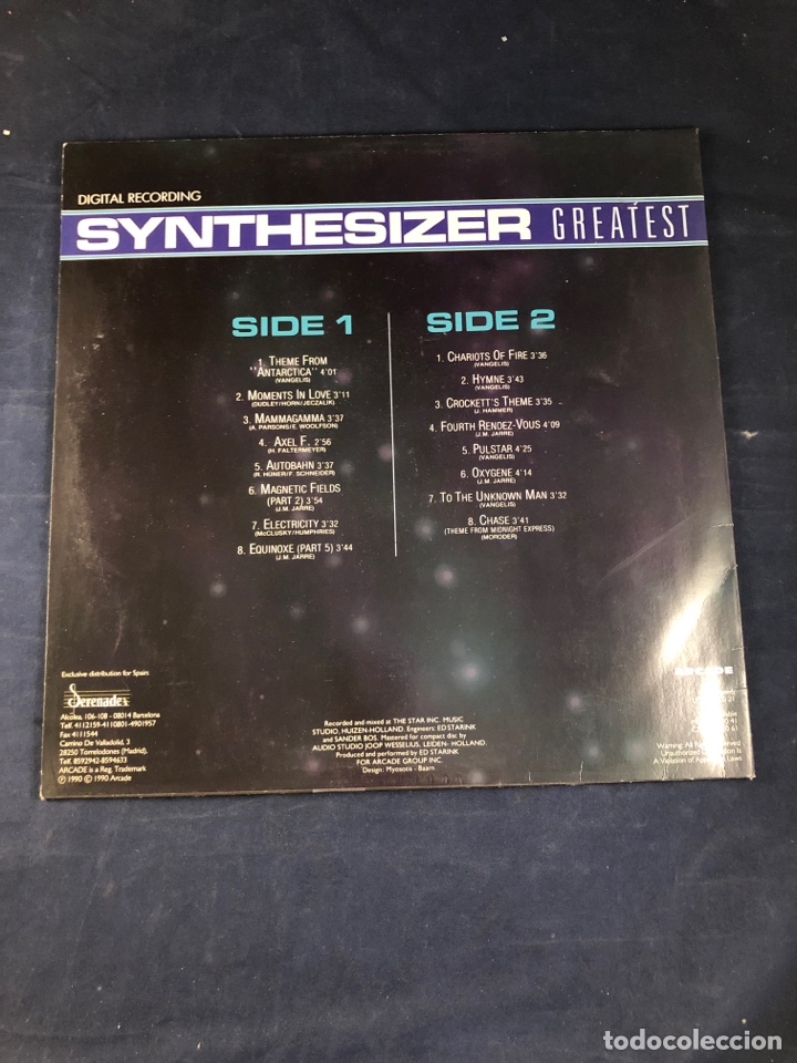 Discos de vinilo: Synthesizer - Foto 2