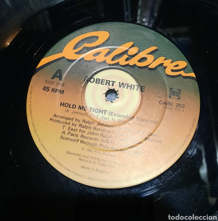 Discos de vinilo: Robert white - hold me tight - Foto 2