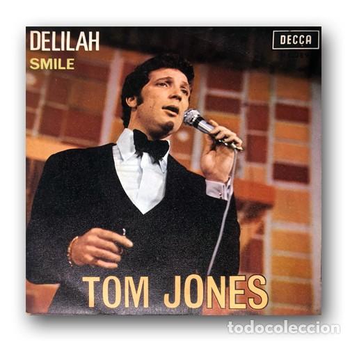 Discos de vinilo: Tom Jones - Delilah / Smile - Foto 1