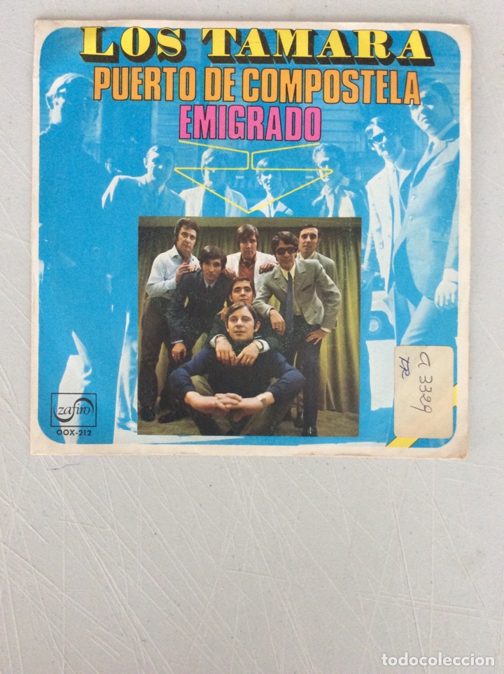 Discos de vinilo: Los Tamara. Puerto de Compostela. Emigrado. - Foto 1
