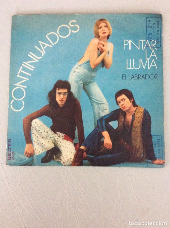 Discos de vinilo: Continuados. Pintar la lluvia. El labrador - Foto 1