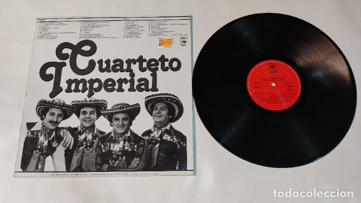 Discos de vinilo: Cuarteto Imperial - Mas Continuados Con El Cuarteto Imperial (LP) - Foto 2