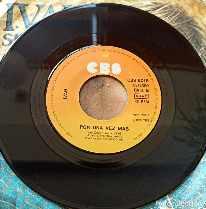 Discos de vinilo: SINGLE IVAN - SIN AMOR - CBS 1979 - Foto 4
