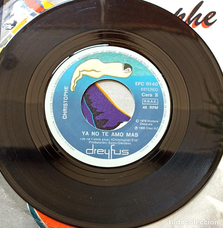 Discos de vinilo: SINGLE CHRISTOPHE - ALINE - 1979 - Foto 4
