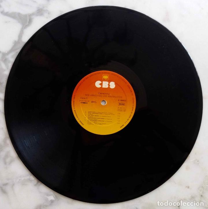 Discos de vinilo: ZAPATITO, MIS AMIGOTES LOS ANIMALES. LP CON FUNDA INTERIOR CON LETRAS - Foto 4