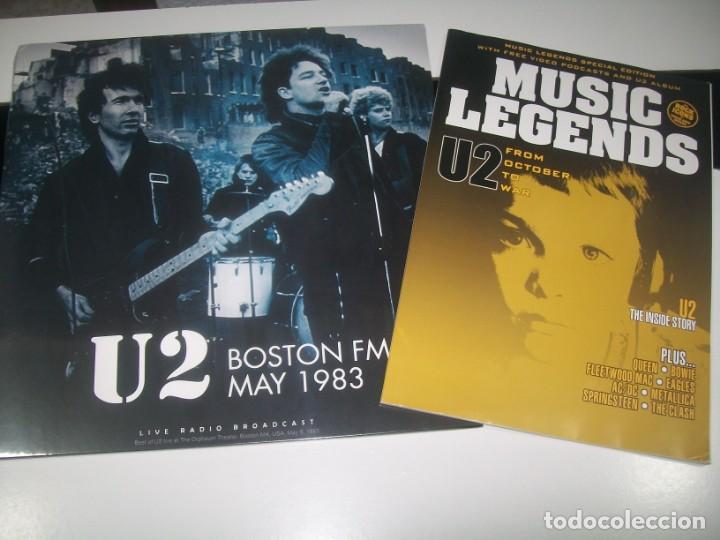 U2 - BOSTON FM MAY 1983 - LIVE RADIO ..LP - NUEVO PRECINTADO - SE INCLUYE REVISTA LEGEND OF ROCK (Música - Discos - LP Vinilo - Pop - Rock Internacional de los 90 a la actualidad)