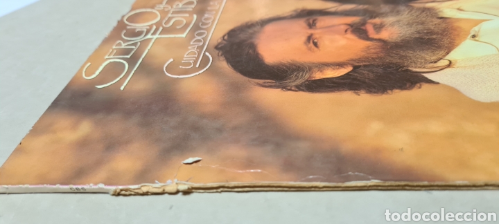 Discos de vinilo: LP Sergio y Estibaliz. Cuidado con la noche. - Foto 8