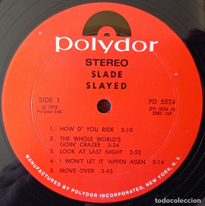Discos de vinilo: SLADE ** Slayed ** VINILO ORIGINAL 1972 USA LP - Foto 3