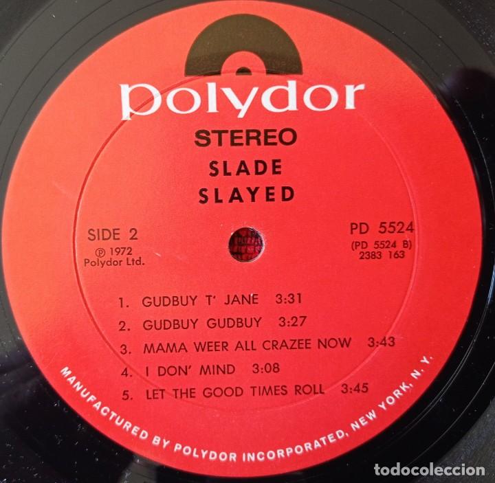 Discos de vinilo: SLADE ** Slayed ** VINILO ORIGINAL 1972 USA LP - Foto 4