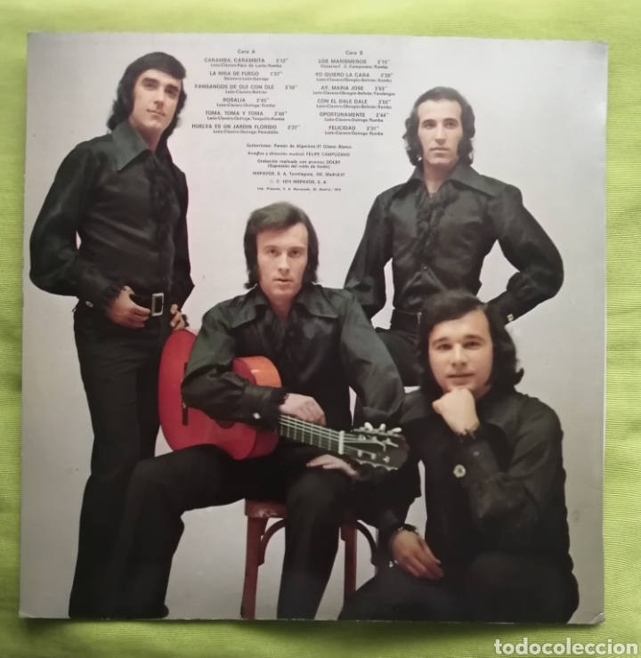 Discos de vinilo: Sonido Andaluz. Los Marisme&ntilde;os - Foto 2