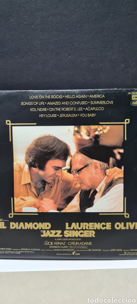 Discos de vinilo: LP. The Jazz Singer. Neil Diamond. - Foto 5