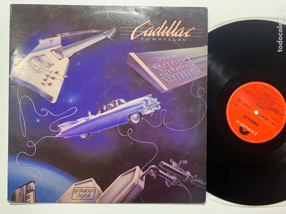 Discos de vinilo: Lp cadillac funkyllac de 1984 - Foto 1