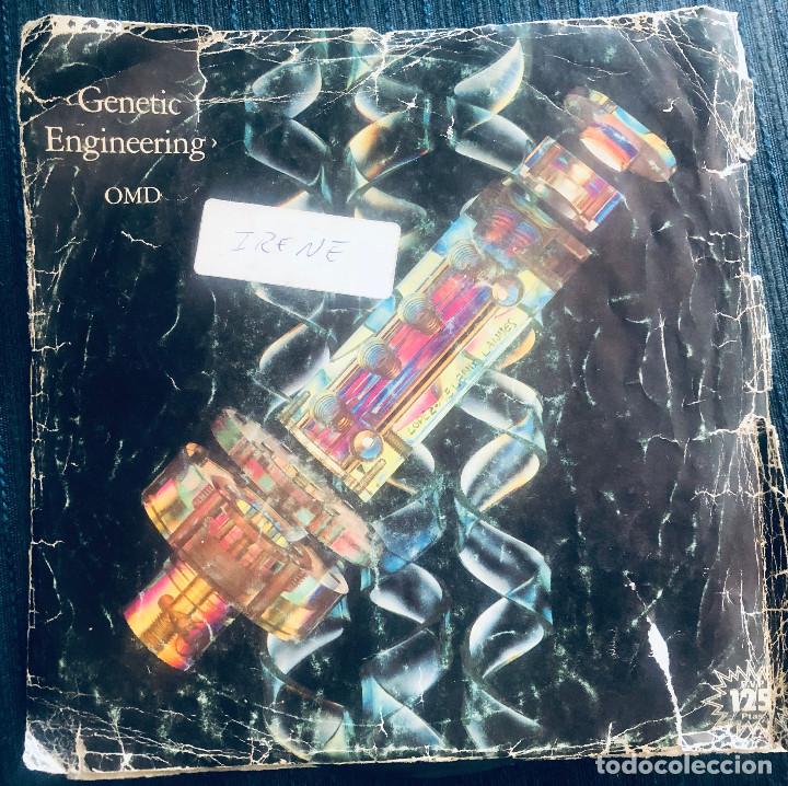 Discos de vinilo: Genetic Engineering, de OMD. Tecno pop. Single vinilo 2 temas. Virgin Records. 1983. - Foto 1
