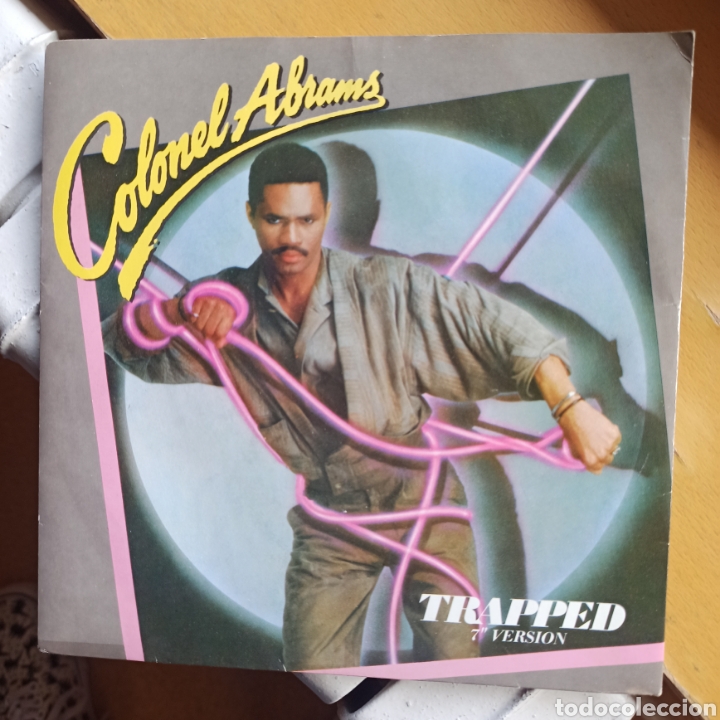 Discos de vinilo: Colonel Abrams -Trapped (7&rdquo; Version) (MCA, UK, 1985) - Foto 1