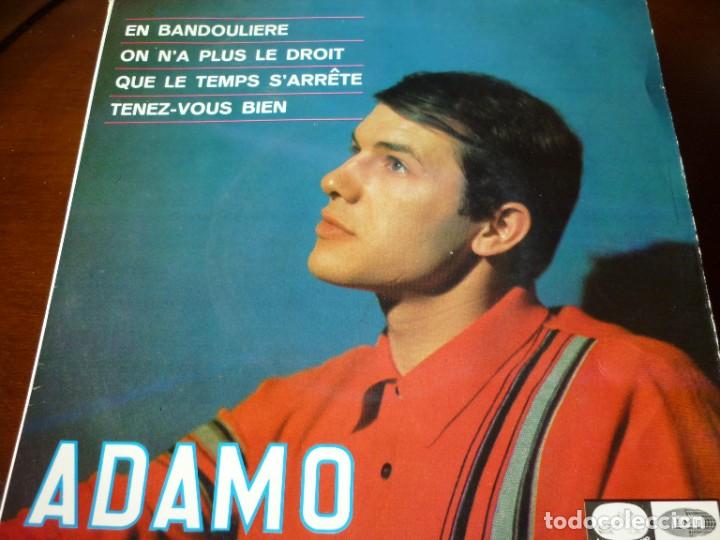 Dischi in vinile: ADAMO- EN BANDOULIERE- SINGLE 45 RPM- A&Ntilde;OS 60