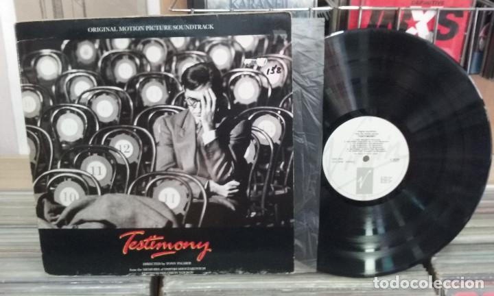 Discos de vinilo: BSO Testimony. Virgin records 1988, ref. V 2536 -- LP - Foto 1