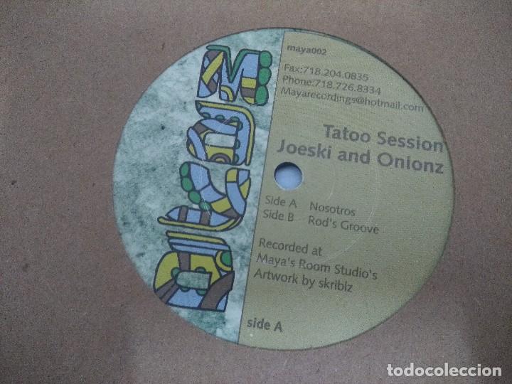 Discos de vinilo: TATOO SESSION/JOESKI AND ONIONZ. - Foto 2