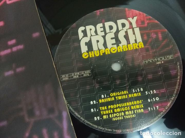 Discos de vinilo: FREDDY FRESH/CHUPACABBRA. - Foto 3