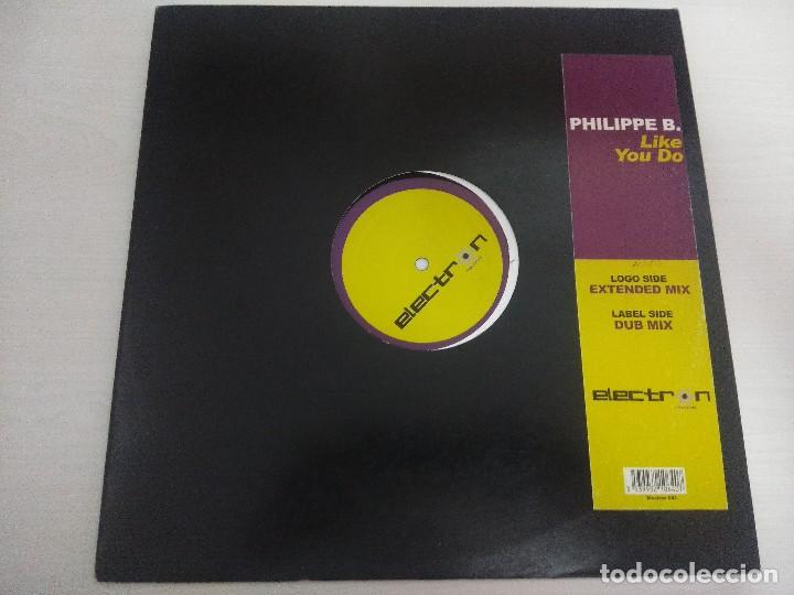 Discos de vinilo: PHILIPPE B./LIKE YOU DO. - Foto 1