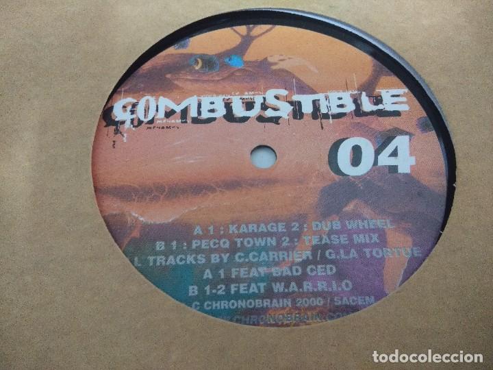Discos de vinilo: COMBUSTIBLE 04/CARRIER-G.LA TORTURE. - Foto 2