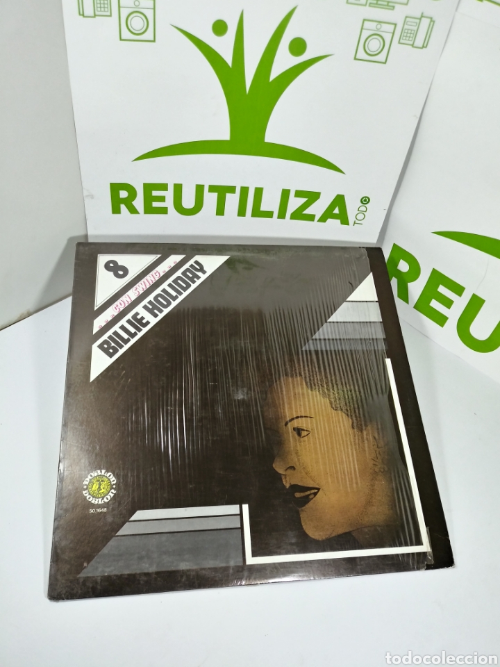 Discos de vinilo: Billie Holiday- 8 con swing - Foto 1