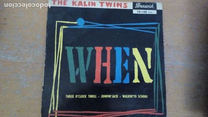 Discos de vinilo: THE KALIN TWINS WHEN EP - Foto 1